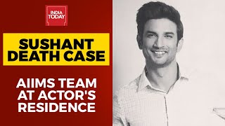 Sushant Singh Rajput's Death Case: AIIMS Team With CBI At Late Actor's Bandra Residence