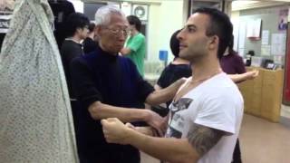 CST Tactile correction for a Wing Chun Punch - Mindful Wing Chun