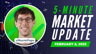 5-Minute Market Update: SEC Crypto Updates, David Sacks, Bitcoin Strategic Reserve, Dominance \u0026 more