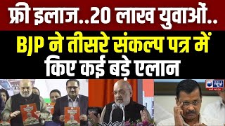 Delhi Assembly Election 2025: दिल्ली चुनाव के लिए BJP का 3rd Manifesto जारी | Amit Shah | India News