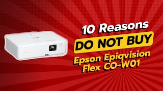 DON'T BUY Epson EpiqVision Flex CO-W01 Before Watching This Video! 🚫📽️