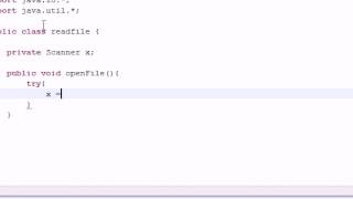 Java Programming Tutorial 81 Reading from Files