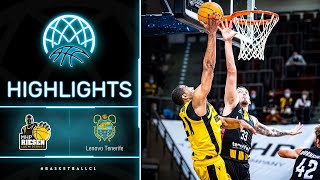 MHP Riesen Ludwigsburg v Lenovo Tenerife - Highlights | Basketball Champions League 2021-22