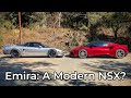 2024 Lotus Emira V6 vs 1991 Acura NSX - Head to Head Review!