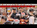 24 JAM MUKBANG ALL U CAN EAT BARENG RAKHA!! BANGKRUTIN RESTORAN MAKAN WAGYU 1JT😱