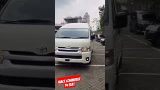 Hiace Commuter 14 Seater 🤩#shortsyoutube #shortsvideo #shorts #rentalmobildepok