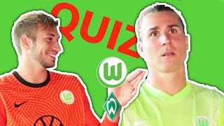 Klaus & Gerhardt vs. Klinger & Kasten | SPIELTAGSQUIZ vor VfL Wolfsburg - Werder Bremen