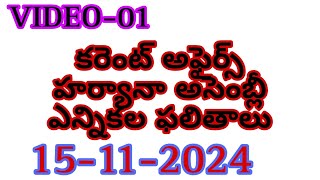 హర్యానా అసెంబ్లీ ఎన్నికల ఫలితాలు- 2024