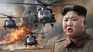 7 CH-47D Helicopters and 35 North Korean Generals tried to escape! But failed