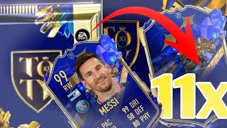 Claiming TOTY Player full squad | #football #fifa #fifamobile #toty