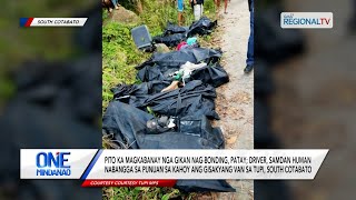 One Mindanao: Pito ka magkabanay, patay, sa aksidente sa Tupi, South Cotabato