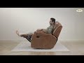 Durian Marco 3 Seater Manual Recliner