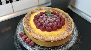 Leckerer Käsekuchen 🍰  (SEHR EINFACH!) / كيكة الجبن الالمانية اللذيذة وسهلة التحضير