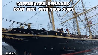 Amazing Copenhagen, Denmark Boat Ride with Tour guide |11.4.23