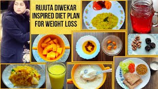 I Tried Rujuta Diwekar Diet Plan For Weight Loss | Full Day Indian Diet Plan #RujutaDiwekar