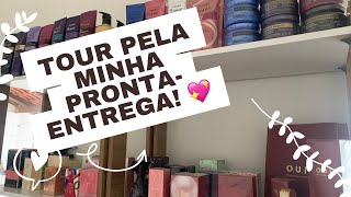 TOUR pela minha pronta-entrega! 💖 #lojaemcasa #revendacosmeticos