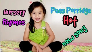 Peas Porridge Hot Song. Nursery Rhymes for children.
