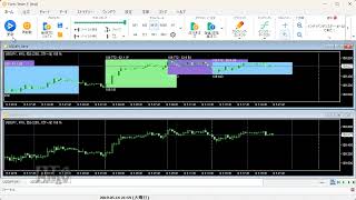 ForexTester用 Sessions [高速版] 市場時間＆日本時間、時差調整インジケーター (FT6,FT5,FT4,FT3,FT2 対応)