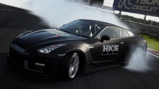 GT7 ドリフトR35 筑波逆走