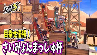 目指せ優勝！さいみょんまっしゅ杯！！【スプラトゥーン３】