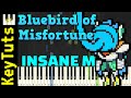 Bluebird of Misfortune [Deltarune: Chapter 2] by Toby Fox - Insane Mode [Piano Tutorial] (Synthesia)