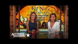 Kit & Nat's Adventures: Hollywood Horror Nights Part 2! | Access Hollywood