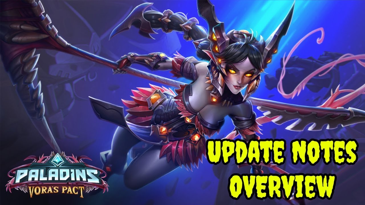 NEW FLANK CHAMPION VORA! Paladins - Voras Pact Update Notes Overview ...