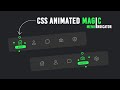 Animated Navigation Menu Indicator using Html CSS & Javascript | Magic Indicator