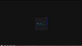 CSS text typing loading animation effect