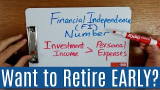How to Calculate Your Financial Independence Number & Retire Early