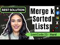 Merge k Sorted Lists - LeetCode 23 - Python #heap #leetcode #linkedlist