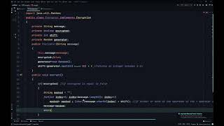 Java Interfaces-Intro to Encryption-Decryption-Caesar Cipher
