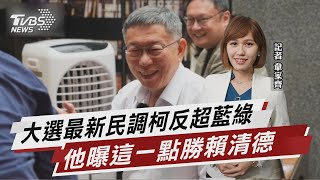 大選最新民調柯反超藍綠 他曝這一點勝賴【TVBS說新聞】20230619 @TVBSNEWS01