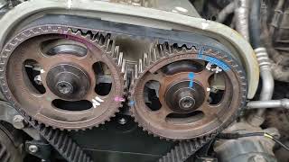 pasang selinder head Blazer pasca putus timing belt