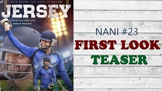 Nani Jersey Movie Poster First Look | Nani Jersey First Look Teaser | Dot Entertainment