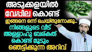 അടുക്കളയിൽ കറിവേപ്പില കൊണ്ട് ഇങ്ങനെ ഒന്ന് ചെയ്തുനോക്കൂ  നിങ്ങളുടെ വീട് അള്ളാഹു ബർകത്ത് കൊണ്ട് മൂടും