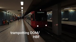 trampotting Dom/hbf U-Bahn