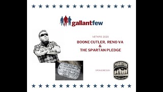 VetXpo 2020: Boone Cutler + Reno, Nevada VA perform the Spartan Pledge