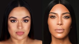 Kim Kardashian Makeup Tutorial | KKW X KYLIE Cosmetics Look