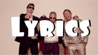 Blurred Lines - Robin Thicke ft. T.I., Pharrell (Lyrics)