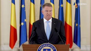 Iohannis: Raportul GRECO - ''un nou cartonaş roşu'' pentru guvernul PSD-ALDE