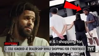 WATCH: J. Cole Gets SNUBBED While Shopping For Cybertruck