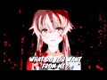 《nighcore》bury a friend billie eilish lyrics