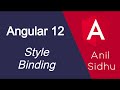 Angular 12 tutorial #20 Style Binding | Dynamic Style