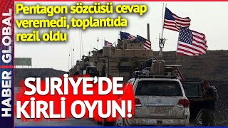 ABD'nin Suriye Oyunu İfşa Oldu! Pentagon Sözcüsü Cevap Veremedi, Toplantıda Rezil Oldu!
