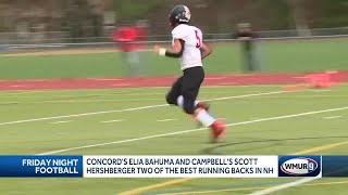 Concord's Elia Bahuma and Campbell's Scott Hershberger are two of state's best running backs