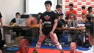 Jr66kg級瑞慶覧勇輝選手ﾃﾞｯﾄﾞ230kg