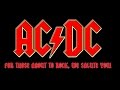 TMNtv LIVE - AC/DC - For Those About To Rock, We Salute You - 2016 