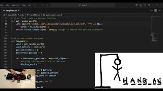 ASMR Python Coding: Scripting Hangman Game | Relaxing Keyboard Sounds