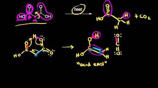 Decarboxylation | Carboxylic acids and derivatives | Organic chemistry | Khan Academy